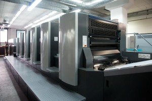 Press printing - Offset machine